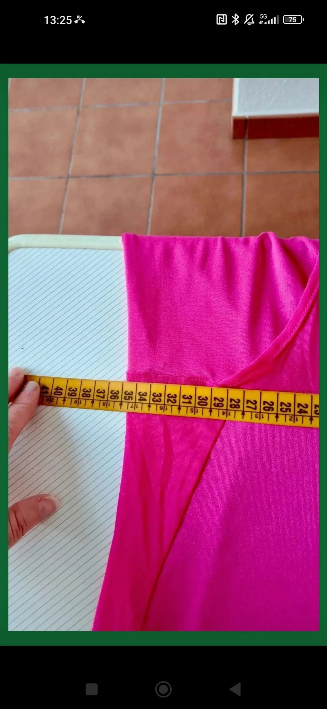 Robe longue rose fuchsia – photo 7